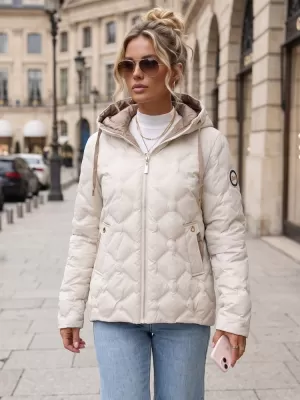 Ženska jakna DSTREET TY5884 SVETLO SIVA