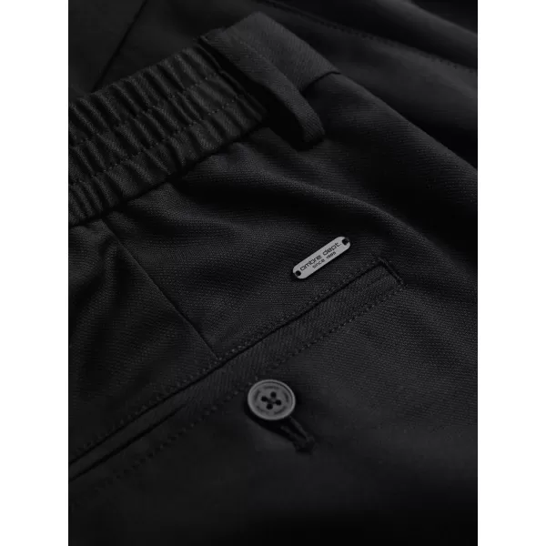  Moške chino hlače OMBRE P1525 ČRNA 