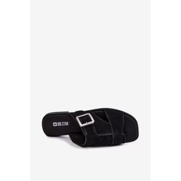  Ženski copati BIG STAR SHOES TT274477 ČRNA 