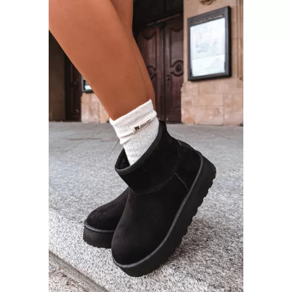  Ženski snežaki BIG STAR SHOES UU274222 ČRNA 