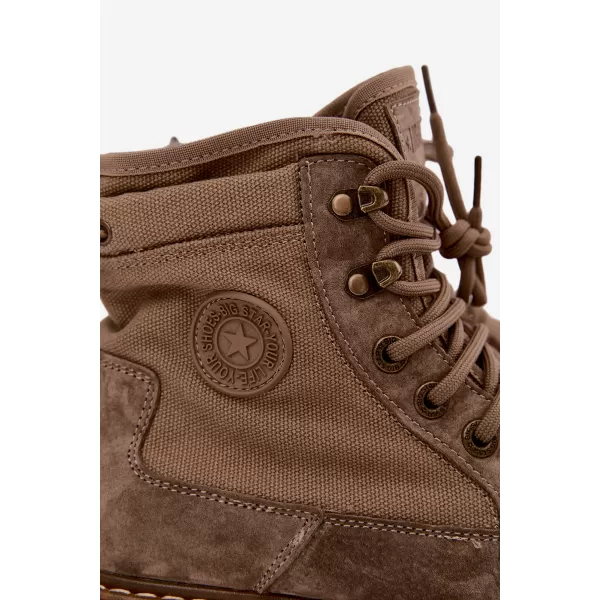  Moški gležnarji BIG STAR SHOES UU174253 BEŽ 