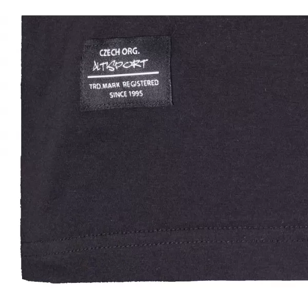  Moška majica s kratkimi rokavi ALTISPORT NP/ALMST20001 ČRNI OPAL 