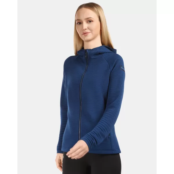  Ženski pulover iz flisa KILPI TANALI-W 1L0202KI TEMNO MODRA 