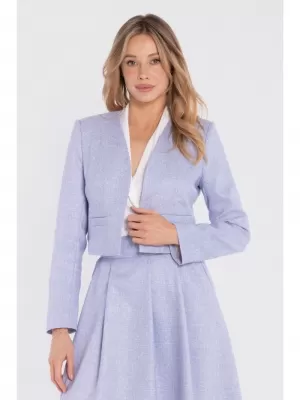 Ženska jakna STYLOVE S429 SVETLO MODRA