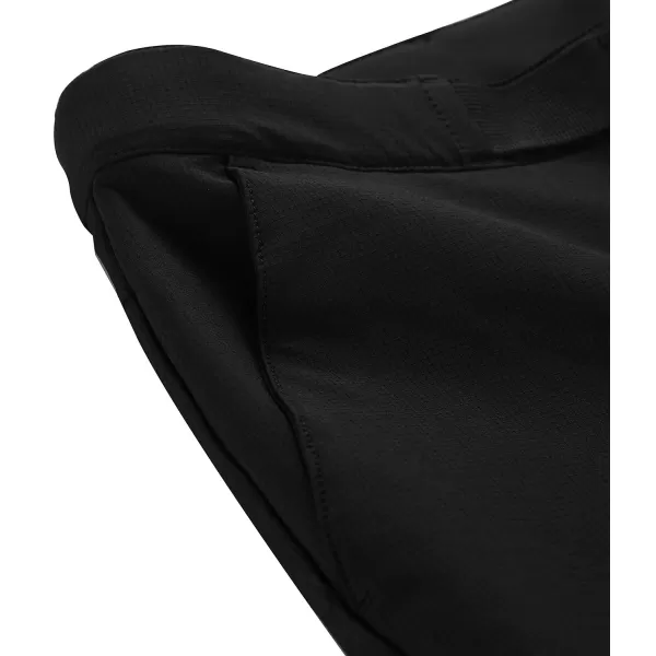  Ženske softshell hlače ALPINE PRO CORBA ČRNA 