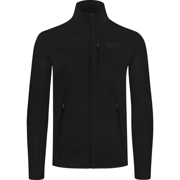  Moški powerfleece pulover NORDBLANC MORASS NBSFM8335 ČRNA 