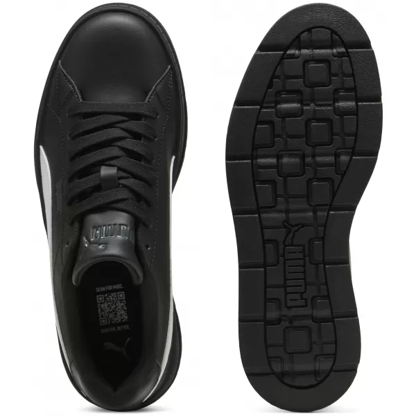  Ženski čevlji PUMA KARMEN CLASSIC 40718704 PUMA ČRNA/PUMA BELA/MOČNA SIVA 