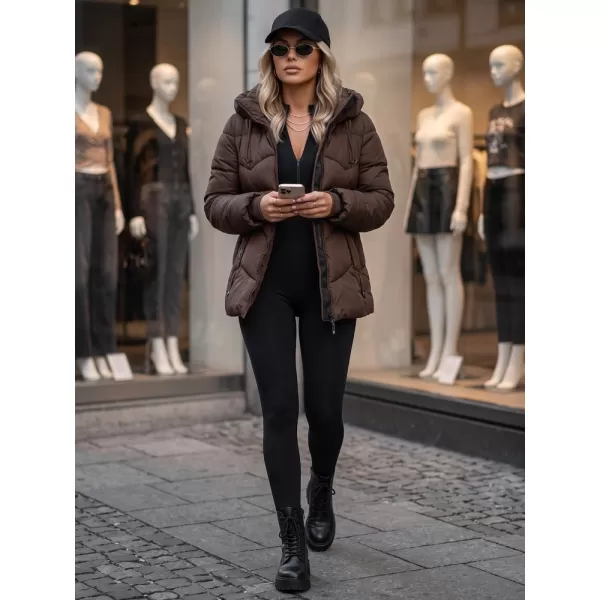  Ženska jakna DSTREET TY5752 RJAVA 