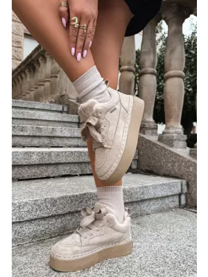 Ženski snežaki BIG STAR SHOES UU274187 BEŽ