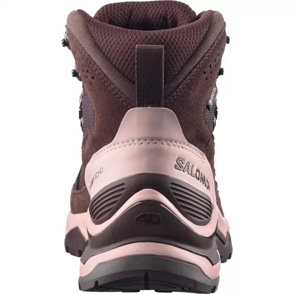  Ženski čevlji SALOMON QUEST ECHO GORE TEX L47968500 ČRNA KAVA/SENČNO SIVA/ČRNA 