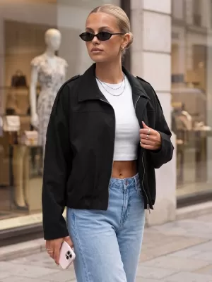 Ženska jakna DSTREET TY5955 ČRNA