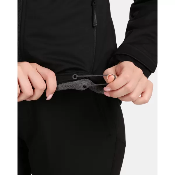  Ženska softshell jakna KILPI ONTAVIA-W 1L0113KI ČRNA 