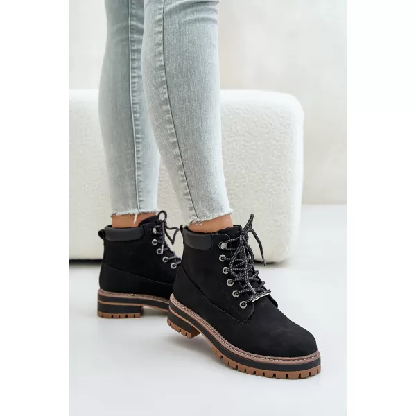  Ženski gležnjarji BIG STAR SHOES OO274A290 ČRNA 