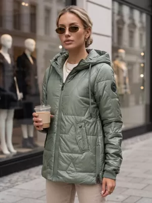 Ženska jakna DSTREET TY5802 ZELENA