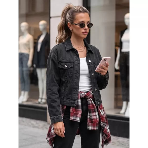  Ženska jakna DSTREET TY6012 ČRNA 