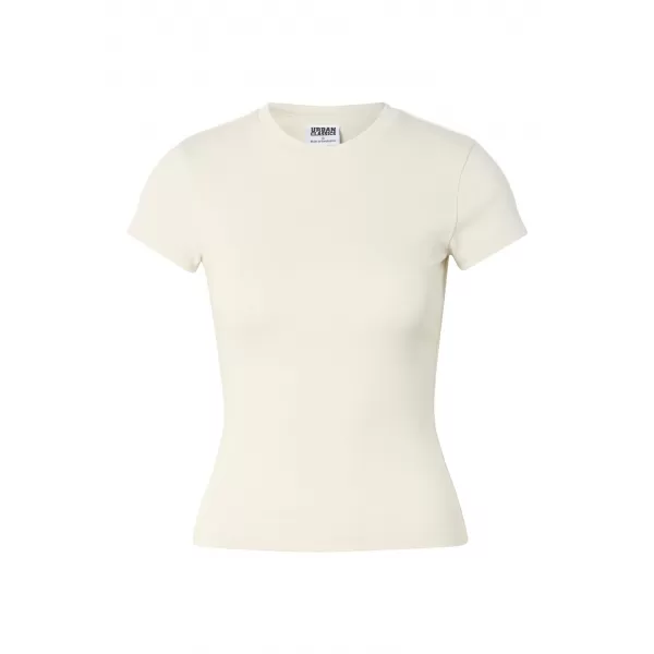  Ženska majica s kratkimi rokavi URBAN CLASSICS TB8569-02903 BELI PESEK 