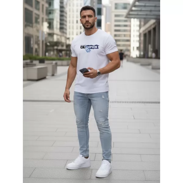  Moška majica s kratkimi rokavi DSTREET NX5017R BELA 