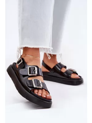 Ženske sandale BIG STAR SHOES RR274662 ČRNA