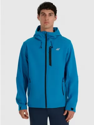 Moška softshell jakna 4F RAW25TSOFM506 MODRA