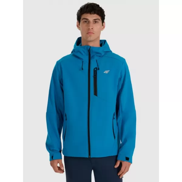  Moška softshell jakna 4F RAW25TSOFM506 MODRA 