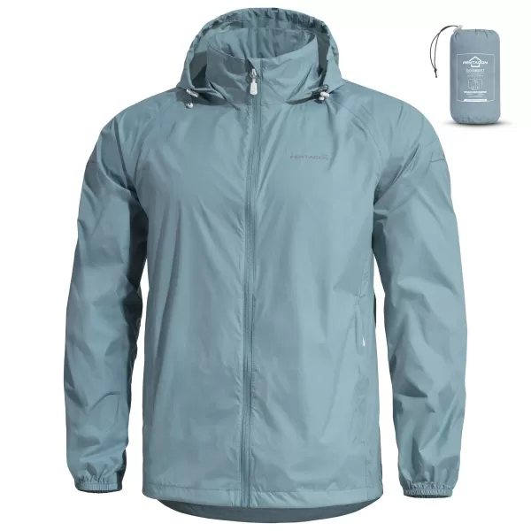  Moška jakna PENTAGON CLOUDBURST PACKABLE MENS RAIN JACKET K07019 POLNOČNO MODRA 
