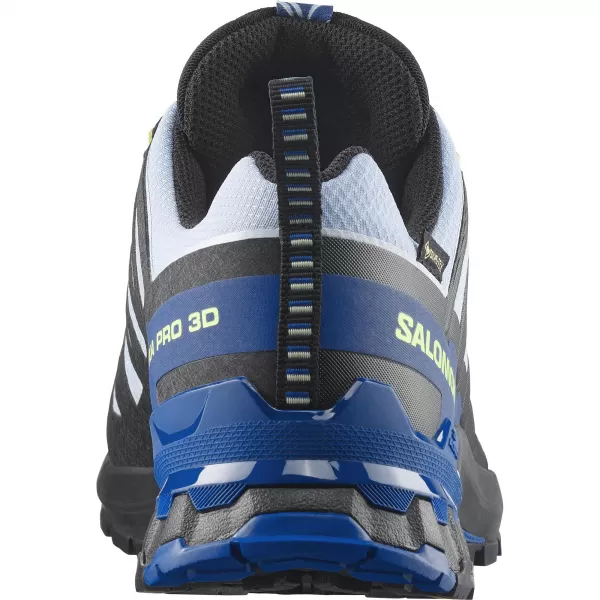  Moški čevlji SALOMON XA PRO 3D V9 GORE-TEX STORM L45486500 ČRNA/BRUNNERA MODRA/BRSKANJE PO SPLETU 