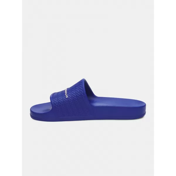  Moški copati UNDER ARMOUR UA ARMR SLIDE LITE 6007528-400 MODRA 