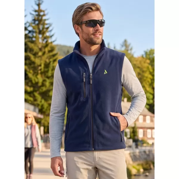  Moški brezrokavnik iz flisa ALTISPORT ALM002525 MORNARSKO MODRA 