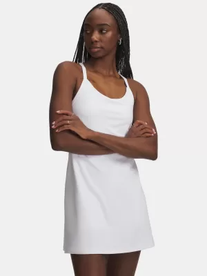 Obleka UNDER ARMOUR MOTION DRESS 6010868-100 BELA
