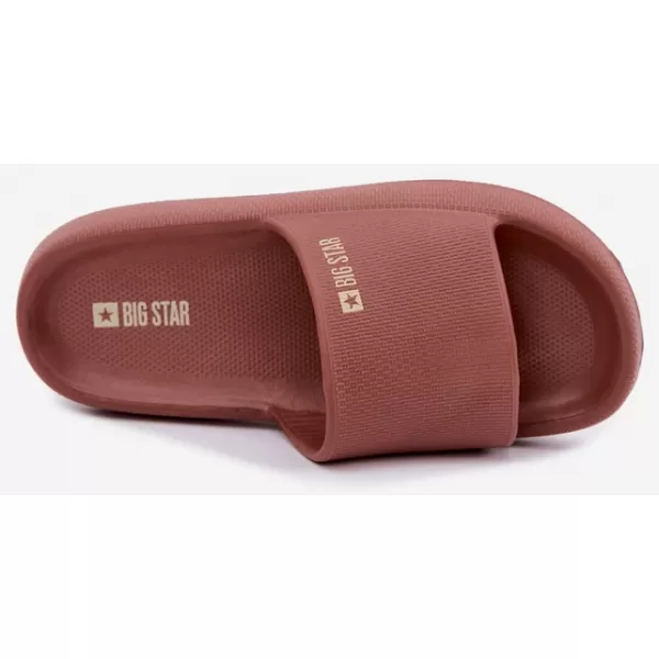  Ženski copati BIG STAR SHOES UU274088 ODTENKI RDEČE 