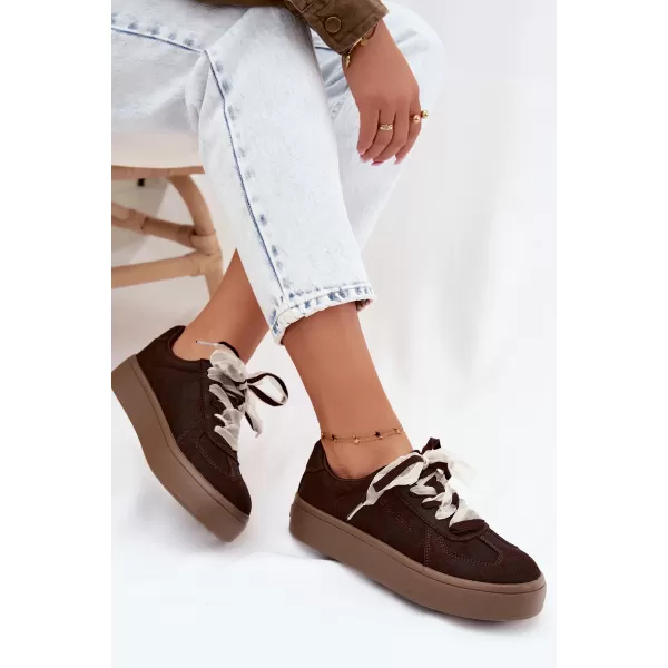  Ženske superge BIG STAR SHOES UU274004 RJAVA 