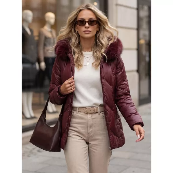  Ženska jakna DSTREET TY5813 BORDO 