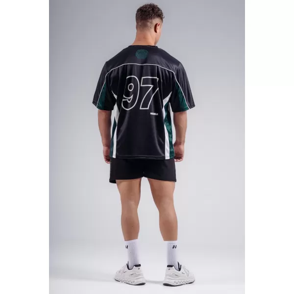  Prevelika majica iz jerseyja 97 NEBBIA PRIMAL 885 ČRNA 