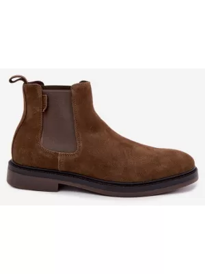 Moški čevlji BIG STAR SHOES UU174277 RJAVE/BEŽ SENCE