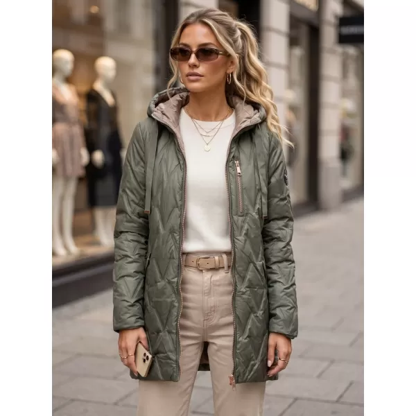  Ženska jakna DSTREET TY5770 ZELENA 