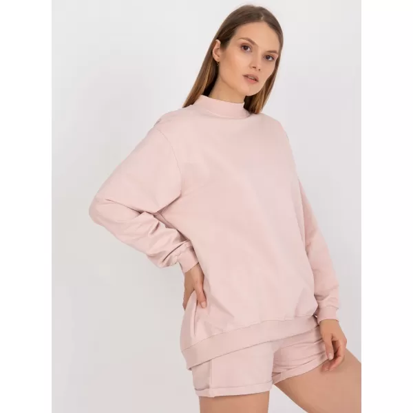  Ženski pulover BASIC FEEL GOOD AP-BL-A-R001 SVETLO ROZA 