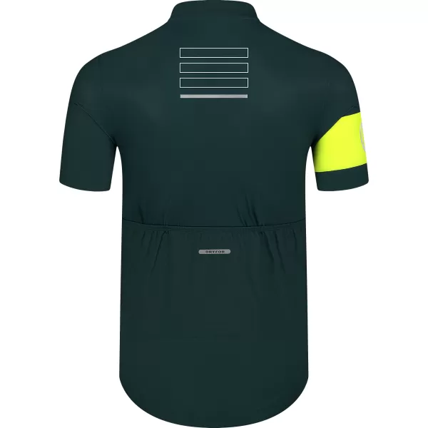  Moški kolesarski dres NORDBLANC CAMEL NBSMF8079 ZELENA 