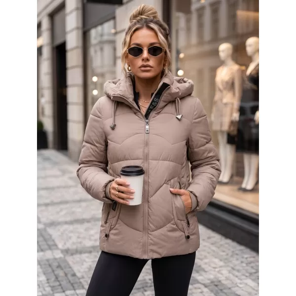  Ženska jakna DSTREET TY5753 KAKI 