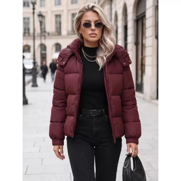  Ženska jakna DSTREET TY5749 BORDO 