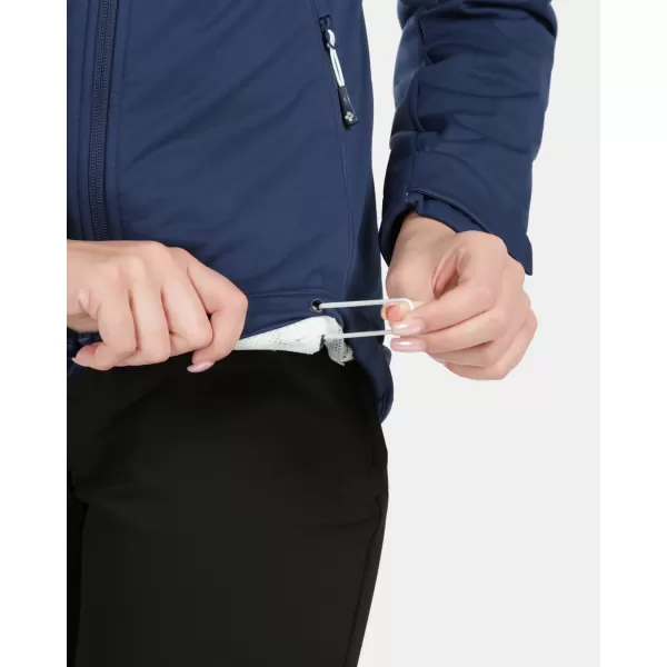 Ženska softshell jakna KILPI ONTAVIA-W 1L0113KI TEMNO MODRA 