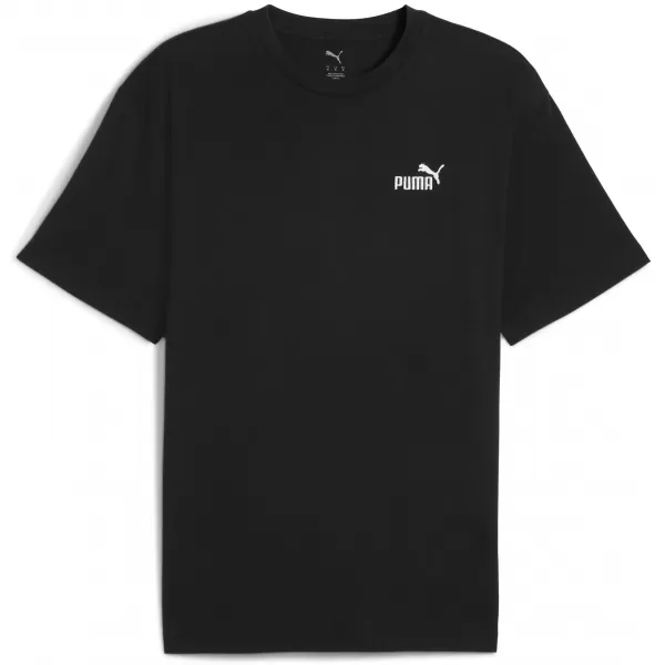  Moška majica s kratkimi rokavi PUMA ESS RELAXED SMALL NO. 1 LOGO TEE 68915301 ČRNA PUMA 