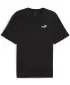 Moška majica s kratkimi rokavi PUMA ESS RELAXED SMALL NO. 1 LOGO TEE 68915301 ČRNA PUMA