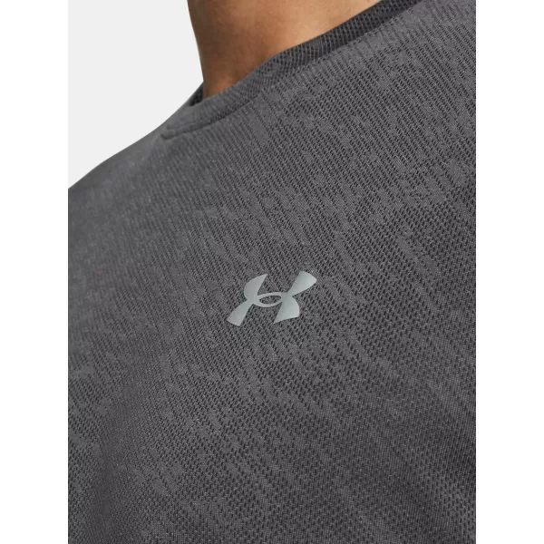  Moška majica s kratkimi rokavi UNDER ARMOUR LAUNCH CAMO SHORTSLEEVE 1386681-025 SIVA 