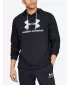 Moški pulover UNDER ARMOUR SPORTSTYLE TERRY LOGO HOODIE 1348520-001 ČRNA