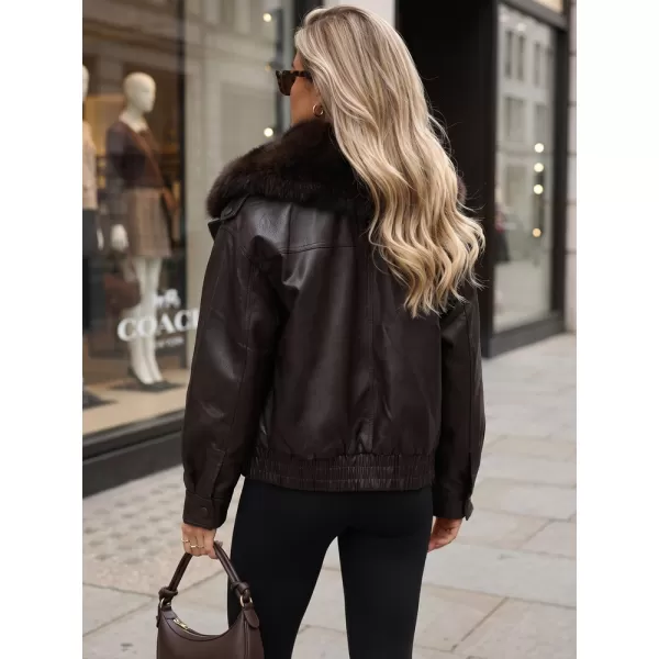  Ženska jakna DSTREET TY6027 RJAVA 