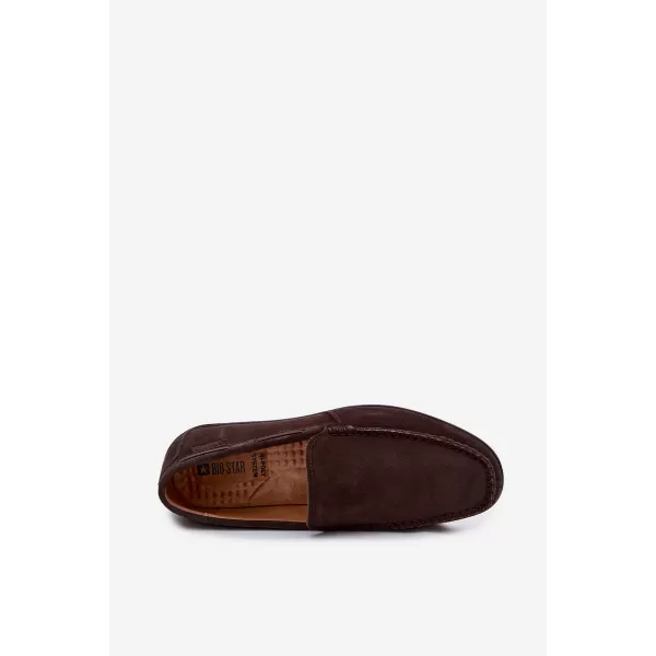  Moški mokasini BIG STAR SHOES TT174202 RJAVA/BEŽ 