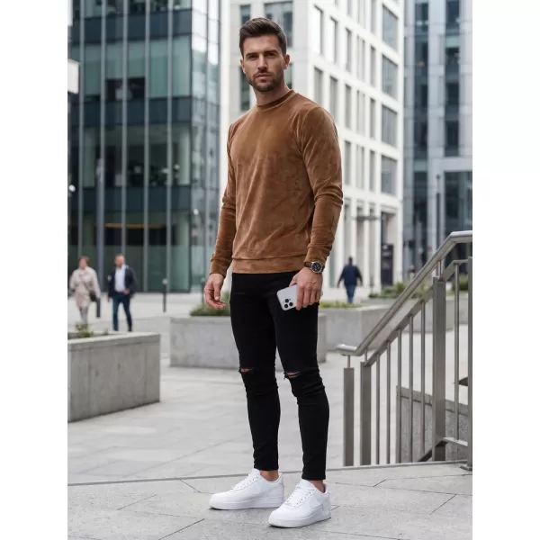  Moški pulover DSTREET BX5530 KARAMELA 