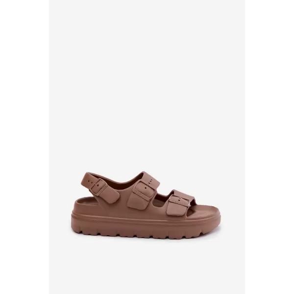  Ženske sandale BIG STAR SHOES TT274A035 RJAVA/BEŽ 