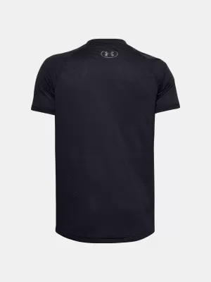 Fantovska majica s kratkimi rokavi UNDER ARMOUR TECH COLORBLOCK SS 1357548-001 ČRNA