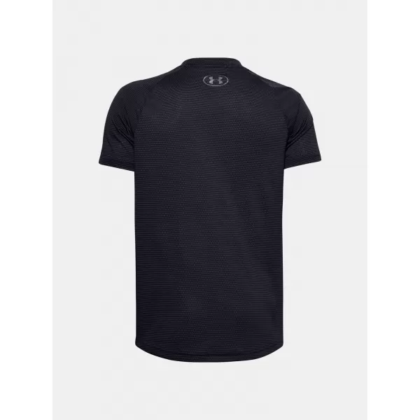  Fantovska majica s kratkimi rokavi UNDER ARMOUR TECH COLORBLOCK SS 1357548-001 ČRNA 